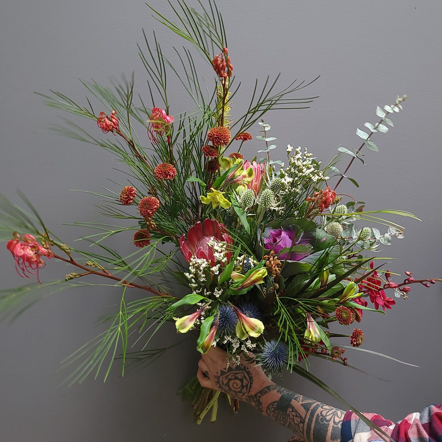 Organic Color Hand-Tied Wraps