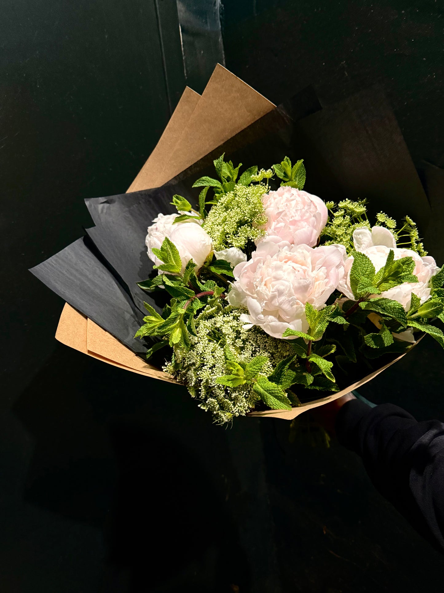 Peony Hand Tied Wrap