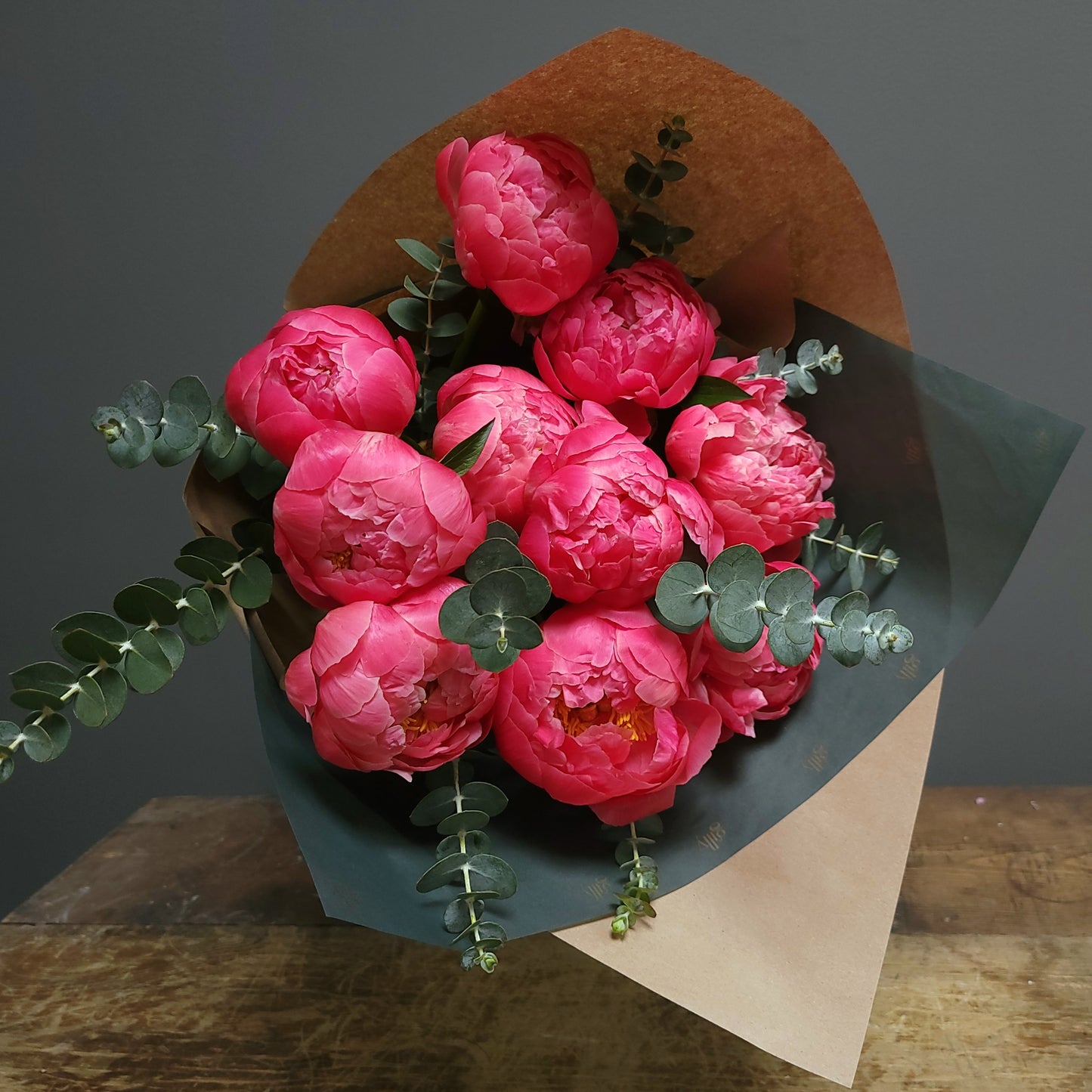 Peony Hand Tied Wrap