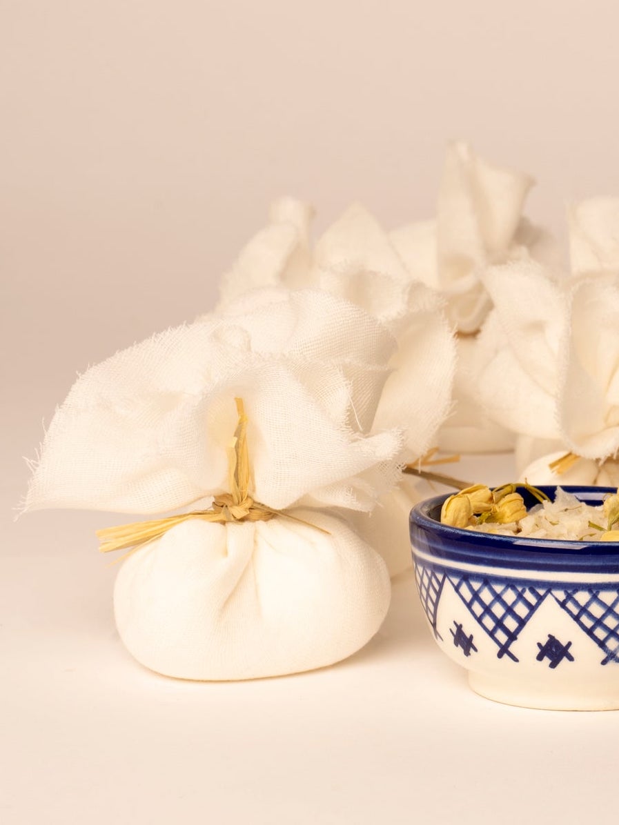 Moroccan Jasmin Bath Salts by Ourika Soap