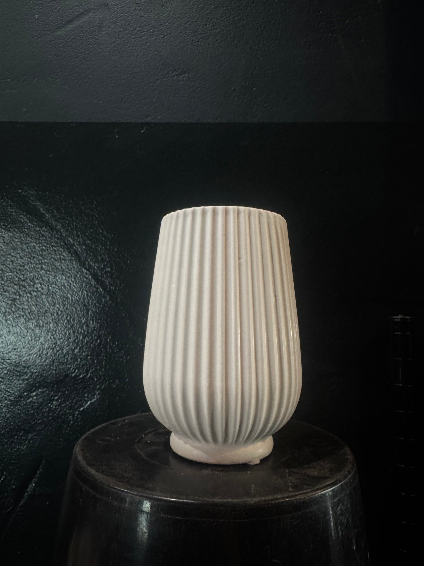 Ribbed Vase