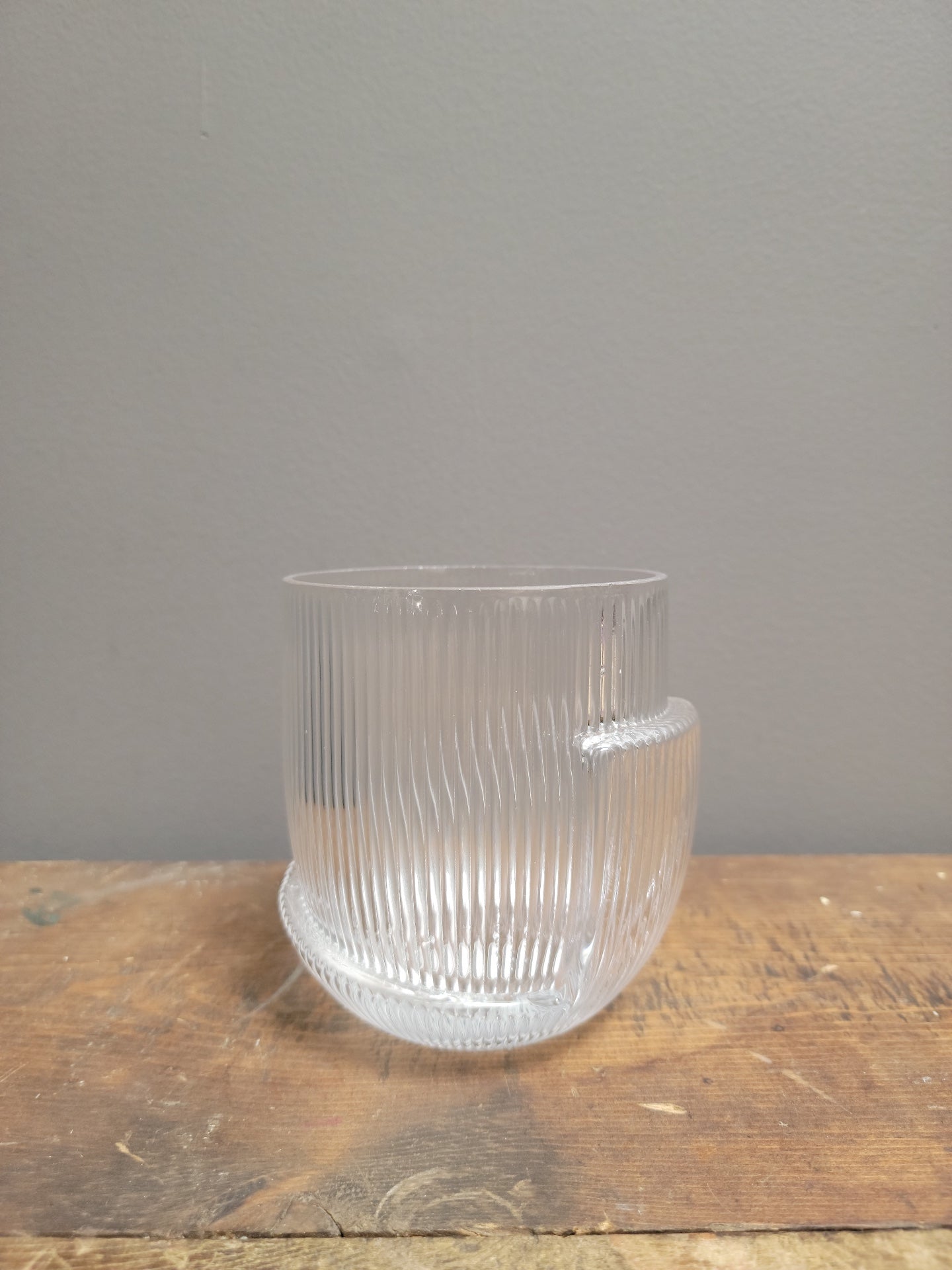 Decorative glass vase 4.5 x 5