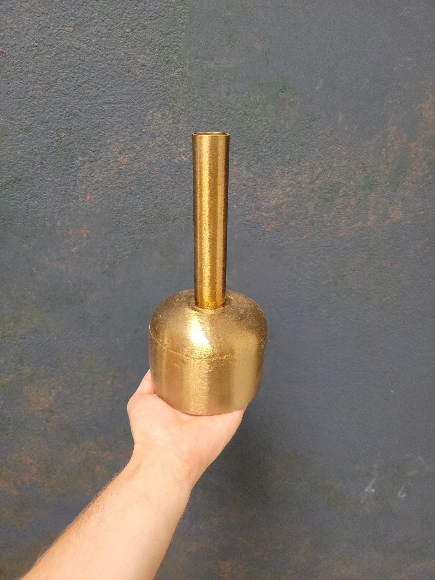 Metal Brass Budvase