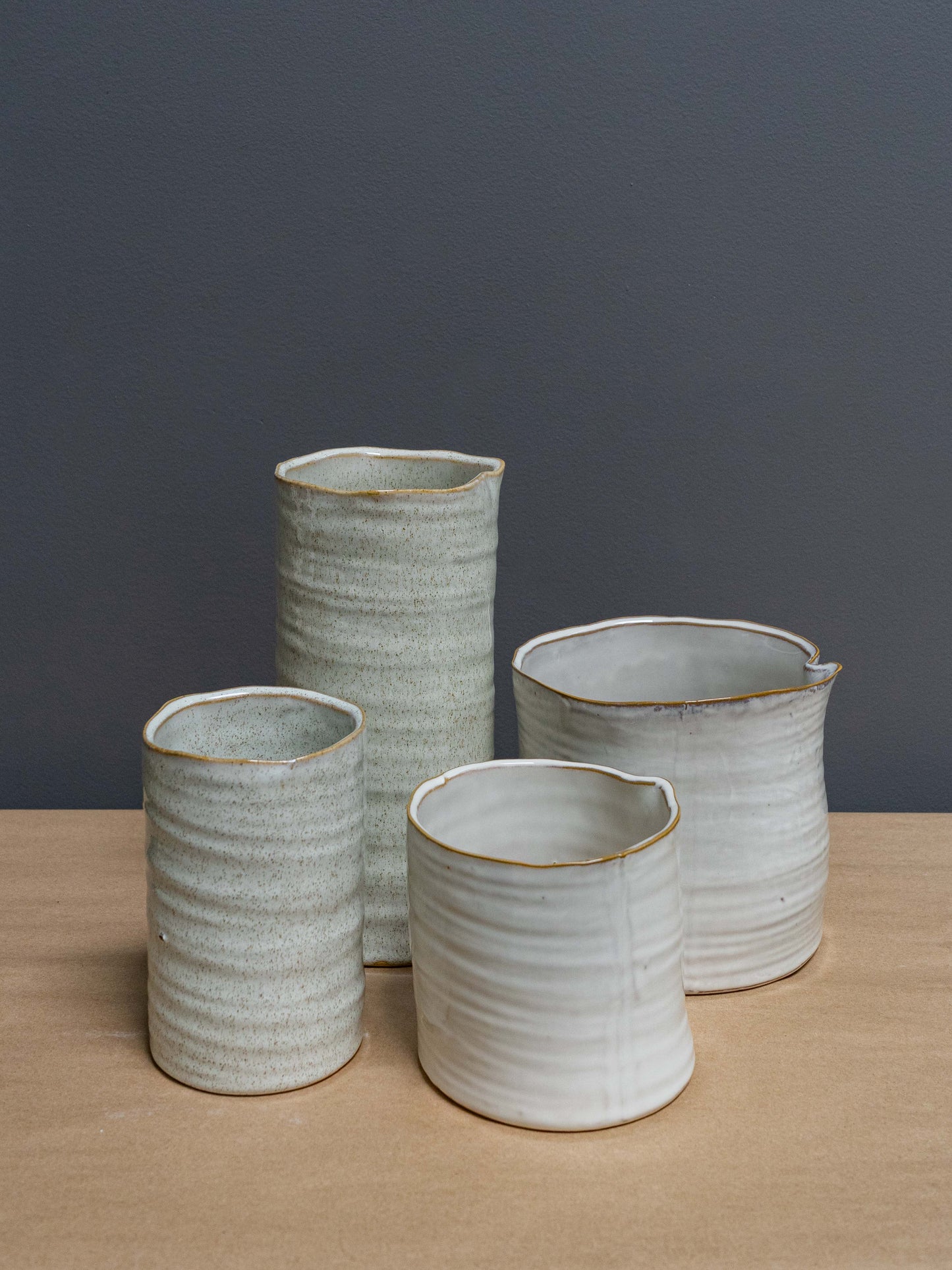 Ceramic Wobbly Vases